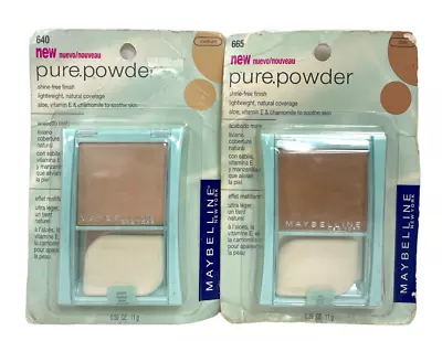 *Maybelline Pure Powder Shine-Free Finish Face Powder (0.39oz / 11g) You Pick! • $11.99