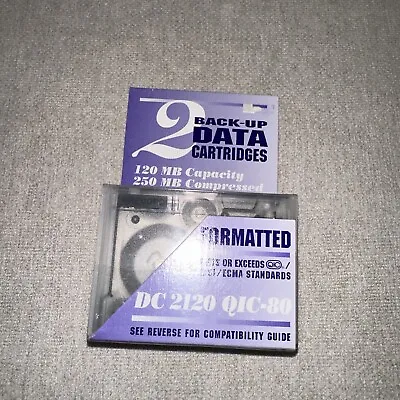 Blank Tapes & Data Cartridges 120MB Max. Storage Capacity DC 2120 QIC-80 • $5