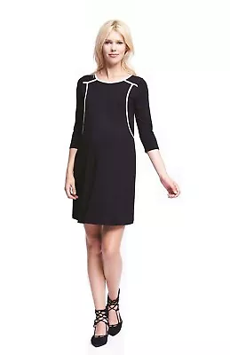 Maternal America Maternity& Nursing Detail Piping Dress Size Medium (8-10) NWT • $59.99