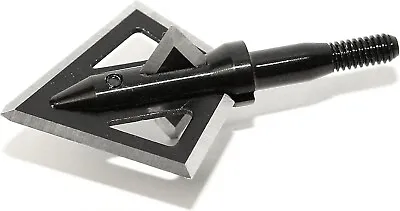 Magnus Black Hornet 150 Grain 4 Blade Broadhead 3pk 1-5/16″L X 1-1/4″W 30187 • $42.99
