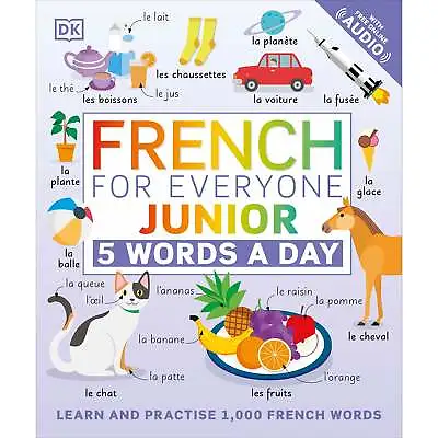 French For Everyone Junior 5 Words A Day Learn And Practise 1000 French Words • £11.19