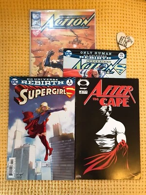 £13.99 • Buy ACTION COMICS #986  #999 -Superman , Supergirl #1 , After The Cape #1