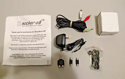 X Rocker - V Rocker-es Sound - 9V AC/DC Adapter Kit - NOS Gaming Chair Accessory • $29.99