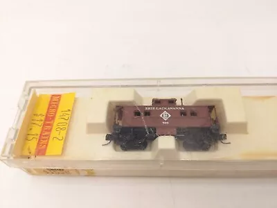 Z Scale Micro-Trains MTL Kadee 14708 EL Erie Lackawanna Caboose #700 • $34.99