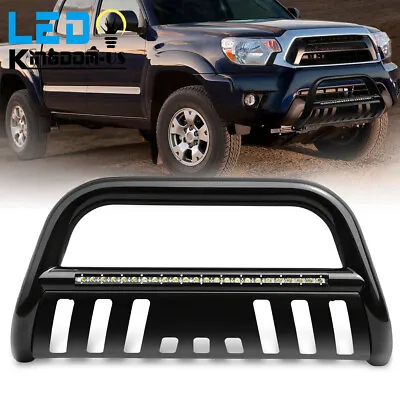 $138.65 • Buy Bull Bar Front Bumper Grille Guard For 2005-2015 Toyota Tacoma W/ LED Light Bar