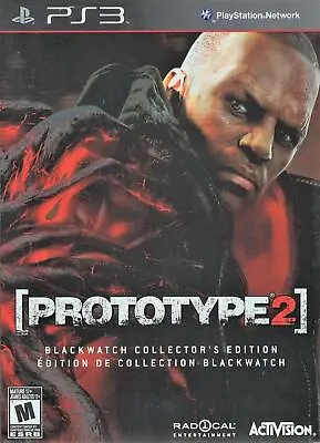 Prototype 2 Blackwatch Collector''s Edition PS3 (Brand New Factory Sealed US Ver • $41.49