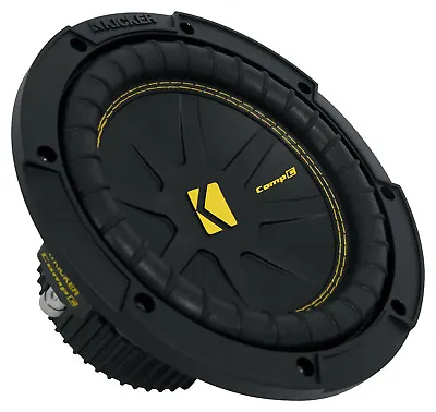 Kicker 50CWCS84 CompC 8  Subwoofer SVC 4 Ohm Car Audio Sub CWCS84 • $67.96