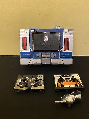 Transformers G1 Soundwave W/Buzzsaw & Ravage - 1984 Takara Hasbro Vintage - READ • $40