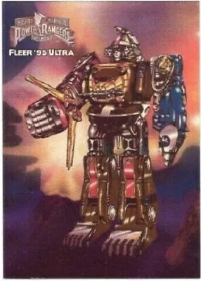 Power Rangers Fleer Ultra The Movie Holofoil #7 Ninja Megazord • $16.78