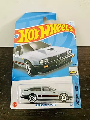 NEW 2024 Hot Wheels ALFA ROMEO GTV6 Factory Fresh SERIES RARE Rally Road Racing • $4.95