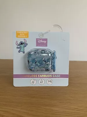 £12.99 • Buy Disney Primark LILO & STITCH Wireless Earbuds Case Compatible With AirPods 3 NEW