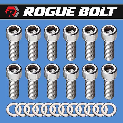 Lt1 Lt4 Header Bolts Stainless Steel Kit 92-97 Camaro Corvette Trans Am 350 Sbc • $13.95