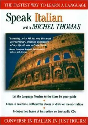 Speak Italian With Michel Thomas (Speak... With Michel Thomas) Thomas Michel A • $8.99