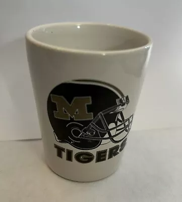 Vintage University Of Missouri Tigers Shot Glass MU MIZZOU Football Helmet Logo • $14.99