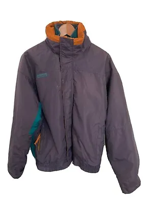 VTG Columbia Bugaboo 3-in-1 Ski Jacket Interchange Men's Size M Purple • $15