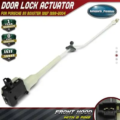 Front Hood Trunk Lock Release Actuator For Porsche 911 Boxster 97-04 99651112700 • $21.99