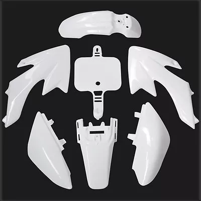 Honda 50 CRF50 White Plastics Body Kit For 70cc 90cc 110cc Motorcycle Dirt Bike • $44.29