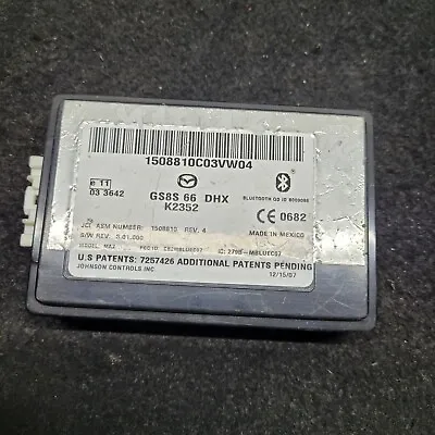 Mazda Gh 6 Sport 2008 Bluetooth Control Module Gs8s66dhx • $30