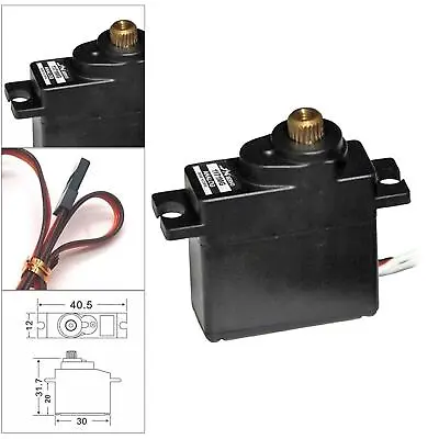 £11.98 • Buy Mini Metal Gear Analog Servo 3.5Kg Large Torque For RC Car Boat Helicopter