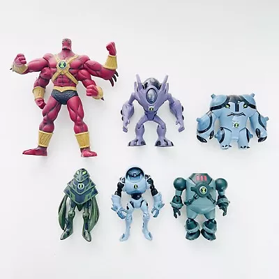 Ben 10 Action Figures Alien Toys 6 Piece Lot • $44.95