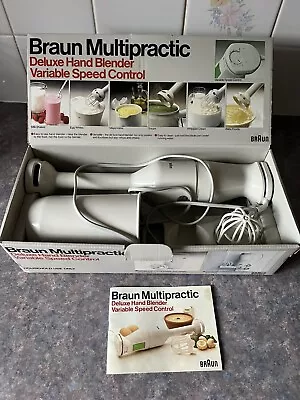 Braun Multipractic Delux Hand Blender • £5