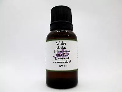 Violet  Essential Oil Absolute Diluted In Argan And Jojoba Oil • $8.20