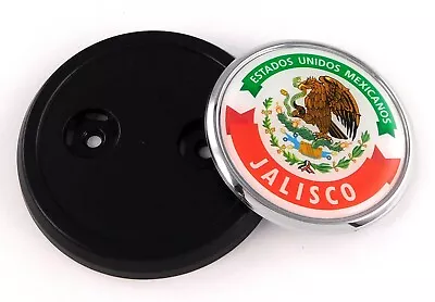 Jalisco Mexico  Car Truck Grill Black Badge 3.5  Grille Chrome Emblem • $15.99