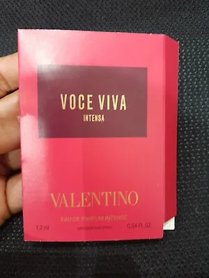 Valentino Voce Viva Intensa Eau De Parfum EDP 1.2ml Sample Sized Spray❤️🎁 • £3.30