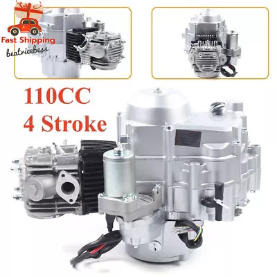 4 Stroke 110CC Engine Motor  For ATV GO Karts Motorcycle Pit Dirt Bike  • $189.05