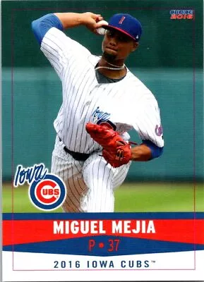 2016 Choice Iowa Cubs #17 Miguel Mejia • $2.95