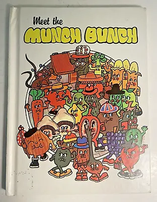 Vintage Anthropomorphic MEET THE MUNCH BUNCH Book 1981 Reed Rourke HC • $12.88