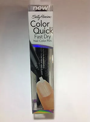Sally Hansen Color Quick Fast Dry Nail Color Pen Clear #09 New.  • $7.61