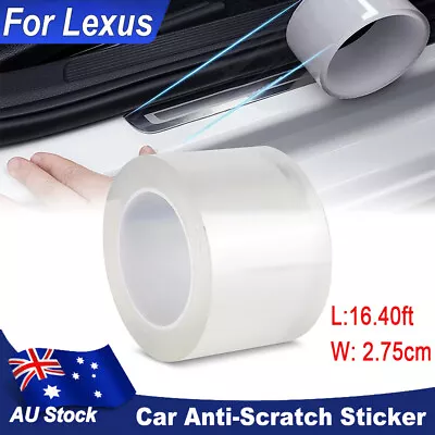 2024 Transparent Vinyl Car Door Sill Scuff Covers Plate Sticker Bumper For Lexus • $18.76