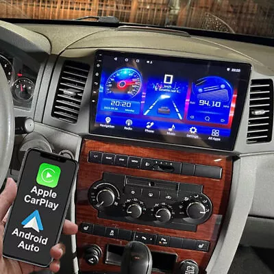 Android 13 Car Play Radio Stereo GPS NAVI WIFI For Jeep Grand Cherokee 2004-2007 • $159.99