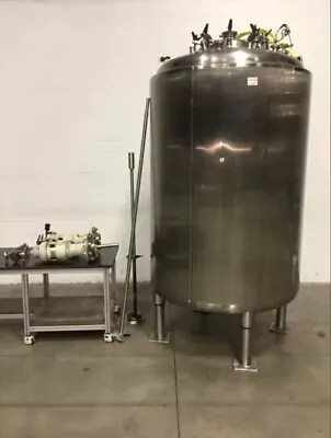$19750 • Buy 550 Gallon (2100 Liter) 316L Stainless Steel Vacuum Mix Tank