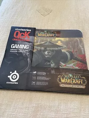 Steelseries WoW Gaming Mousepad World Of Warcraft: Mists Of Pandaria • $19