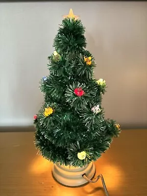 Vintage Christmas Glolite/Visca 11 Inch Tabletop Christmas Tree • $60