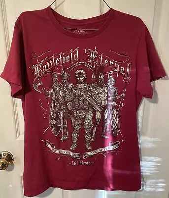 7.62 Design Battlefield Eternal Double Sided T Shirt Mens Size L • $11