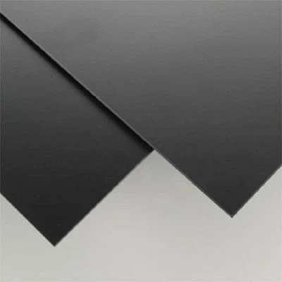 $10.63 • Buy (10 Pack) BLACK POLYSTYRENE PLASTIC SHEET 0.030  X 6  X 6  VACUUM FORMING