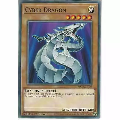 SDCS-EN003 Cyber Dragon | 1st Edition Common | YuGiOh Trading Card Game TCG • £1.25