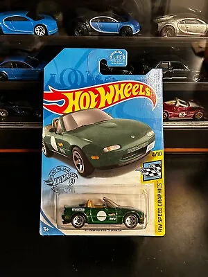 2017 Hot Wheels '91 Mazda  MX-5 Miata Speed Graphics GameStop Exclusive Rare • $19.99