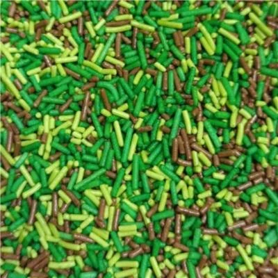 £1.99 • Buy Woodland Mix Matt Sugar Strands Cupcake / Cake Decoration Sprinkles Toppers