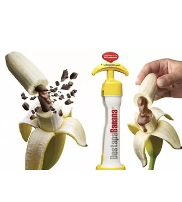Destapa Banana Filler Corer Gadget Delicious Chocolate Banana Dessert In Seconds • $8.95