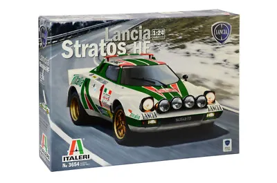 ITALERI Lancia Stratos 3654 1:24 Car Model Kit • £27.95