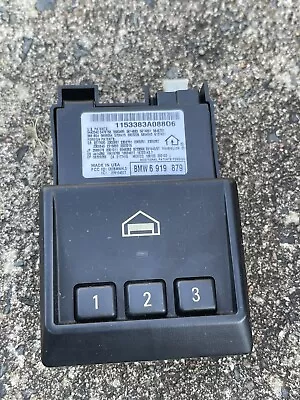 ✔️BMW E38 E39 E46 Homelink 3-Button Garage Door Opener Rolling Code  Nice! Lit • $45