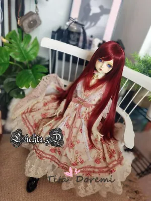 BJD Doll Wig 1/3 8-9  Pullip SD MSD MDD 1/4 7-8  YOSD BB 1/6 6-7  1/8 Long Hair • $31.99