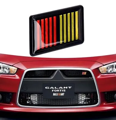 Ralliart Grill Badge Emblem For Mitsubishi Lancer EVO Colt Magna Triton Pajero • $21.60