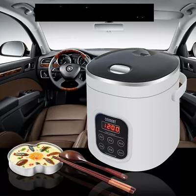 $40.50 • Buy 2L Rice Cooker 12v-24V/ 220v Car & Home Or Truck & Home Dual Use Rice Cooker