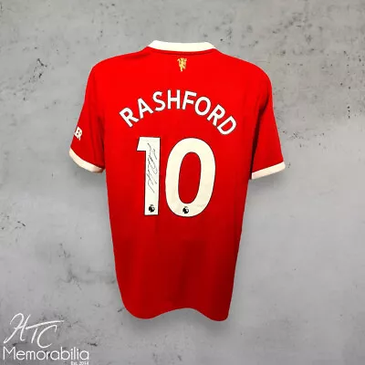 Marcus Rashford Official Manchester United Signed 22/23 Football Shirt • $217.59