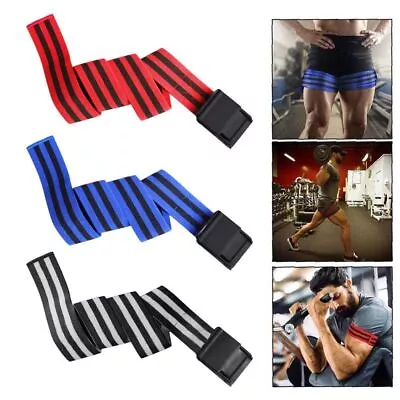 2 Pair Sport BFR Training Bands Arms Legs Blood Flow Restriction Gain Muscle • $22.65